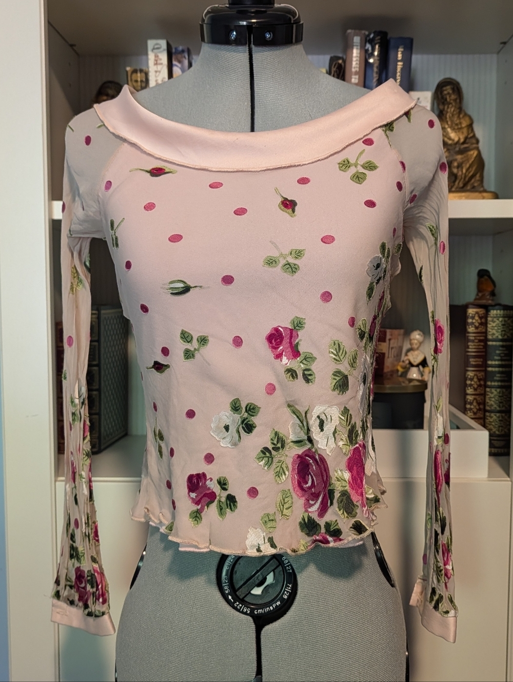 Sara Pink Floral Top